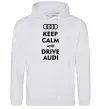 Чоловіча толстовка (худі) Drive audi Сірий меланж Чоловіча толстовка (худі) Drive audi Сірий меланж фото