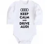 Детский боди Drive audi Белый Детский боди Drive audi Белый фото