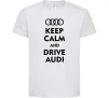 Дитяча футболка Drive audi Білий фото