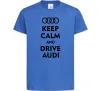 Дитяча футболка Drive audi Яскраво-синій фото