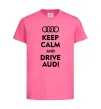 Детская футболка Drive audi Ярко-розовый фото