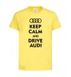 Детская футболка Drive audi Лимонный фото