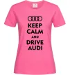 Женская футболка Drive audi Ярко-розовый Женская футболка Drive audi Ярко-розовый фото