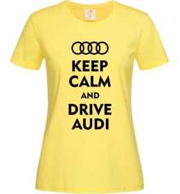 Жіноча футболка Drive audi Жіноча футболка Drive audi