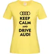 Женская футболка Drive audi Лимонный Женская футболка Drive audi Лимонный фото