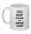 Чашка керамічна Drive audi Білий фото