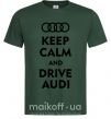 Мужская футболка Drive audi Темно-зеленый фото