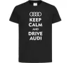 Дитяча футболка Drive audi Чорний фото