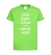 Детская футболка Drive audi Лаймовый фото