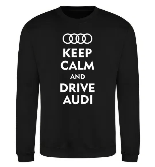Свитшот Drive audi Черный фото