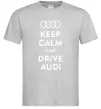 Чоловіча футболка Drive audi Сірий фото