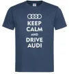 Чоловіча футболка Drive audi Темно-синій фото