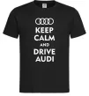Чоловіча футболка Drive audi Чорний фото