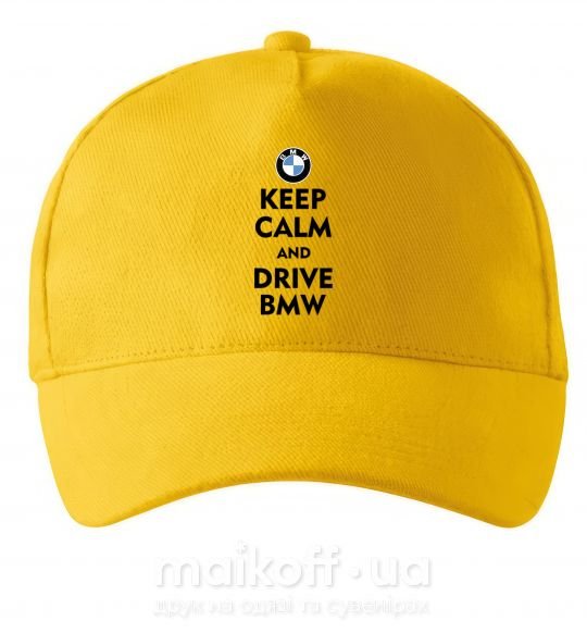 Кепка Drive BMW Солнечно желтый фото