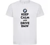 Дитяча футболка Drive BMW Білий фото