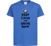 Дитяча футболка Drive BMW Яскраво-синій фото