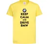 Дитяча футболка Drive BMW Лимонний фото