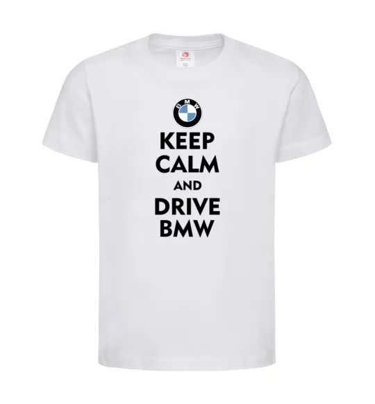 Дитяча футболка Drive BMW Білий фото