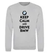 Свитшот Drive BMW Серый меланж фото