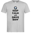 Чоловіча футболка Drive BMW Сірий фото