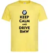 Чоловіча футболка Drive BMW Лимонний фото