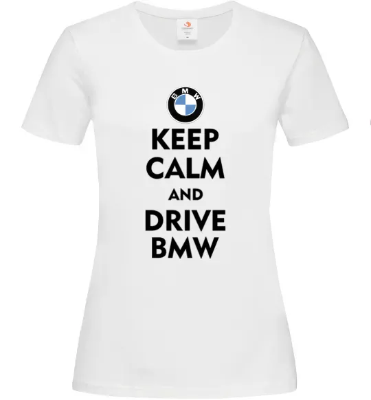 Жіноча футболка Drive BMW Білий фото
