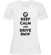 Жіноча футболка Drive BMW Білий фото