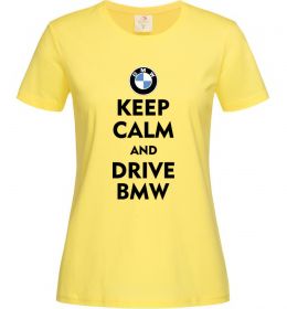Женская футболка Drive BMW