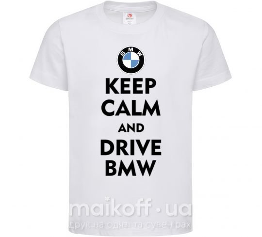 Детская футболка Drive BMW Белый фото
