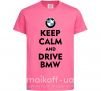 Детская футболка Drive BMW Ярко-розовый фото