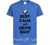 Детская футболка Drive BMW Ярко-синий фото