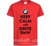 Дитяча футболка Drive BMW Червоний фото