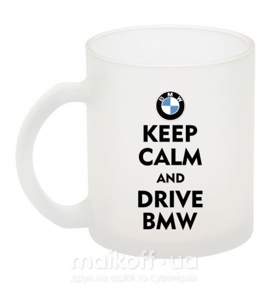 Чашка стеклянная Drive BMW Фроузен фото
