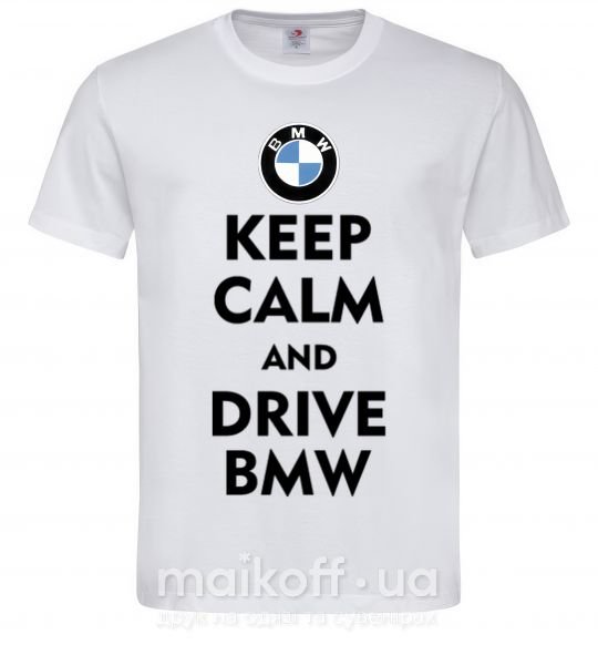 Чоловіча футболка Drive BMW Білий фото