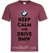 Чоловіча футболка Drive BMW Бордовий фото