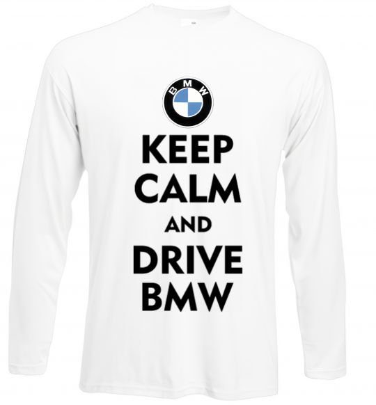 Лонгслів Drive BMW Білий фото