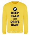 Світшот Drive BMW Сонячно жовтий фото