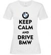 Женская футболка Drive BMW Белый фото