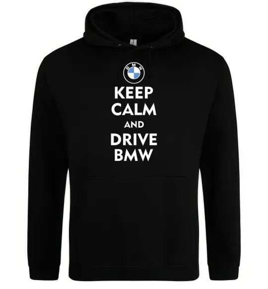 Женская толстовка (худи) Drive BMW Черный фото