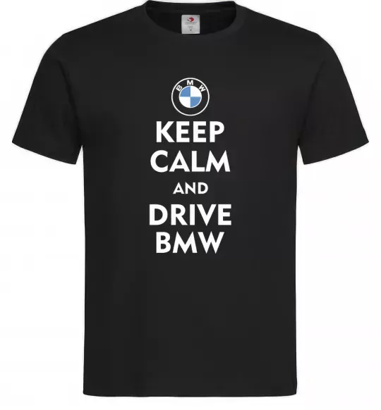Чоловіча футболка Drive BMW Чорний фото