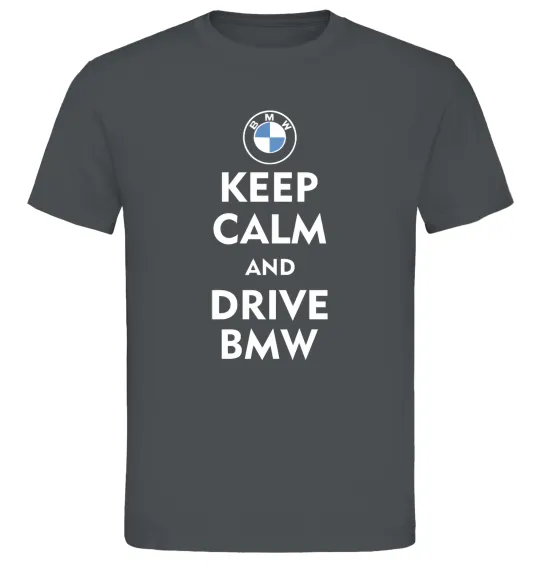 Чоловіча футболка Drive BMW Графіт фото