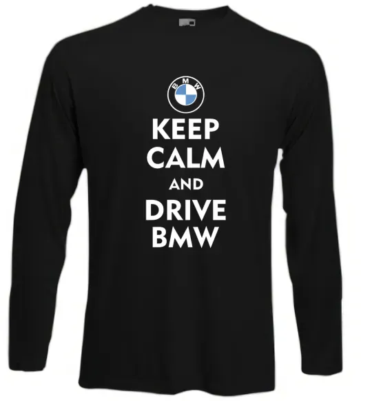 Лонгслив Drive BMW Черный фото