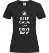 Жіноча футболка Drive BMW Чорний фото