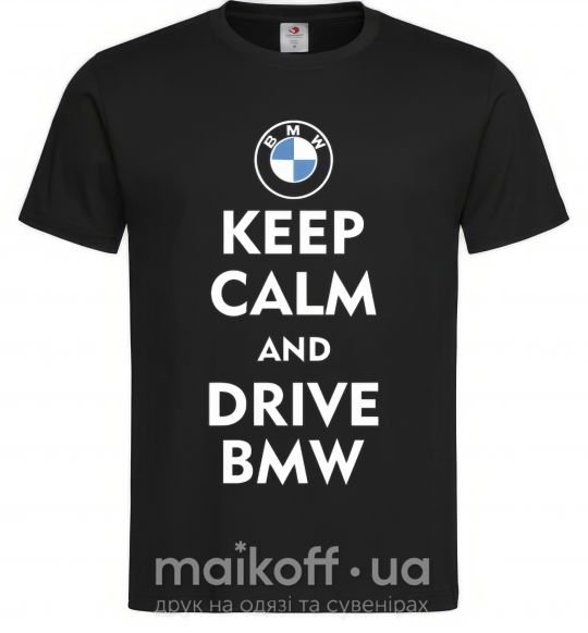 Чоловіча футболка Drive BMW Чорний фото