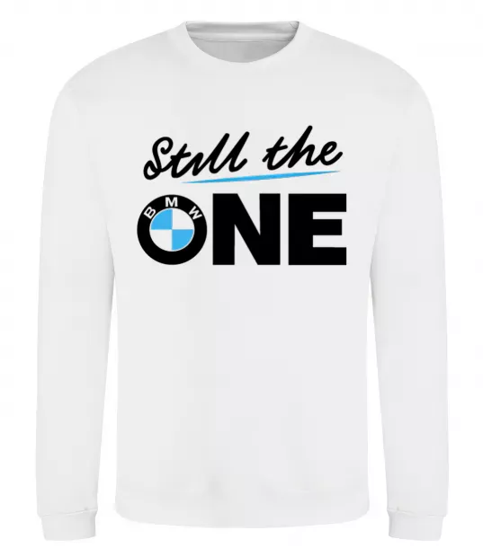 Свитшот The one Белый фото