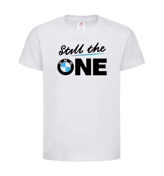 Детская футболка The one Белый фото