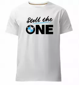 Мужская премиум футболка Need money for BMW Белый фото