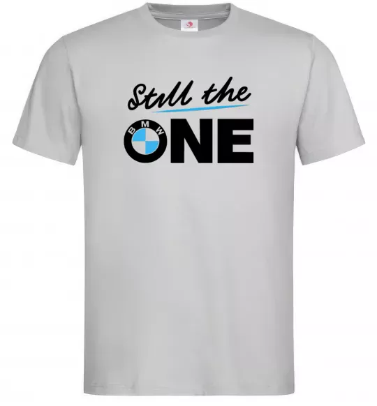 Мужская футболка The one Серый фото