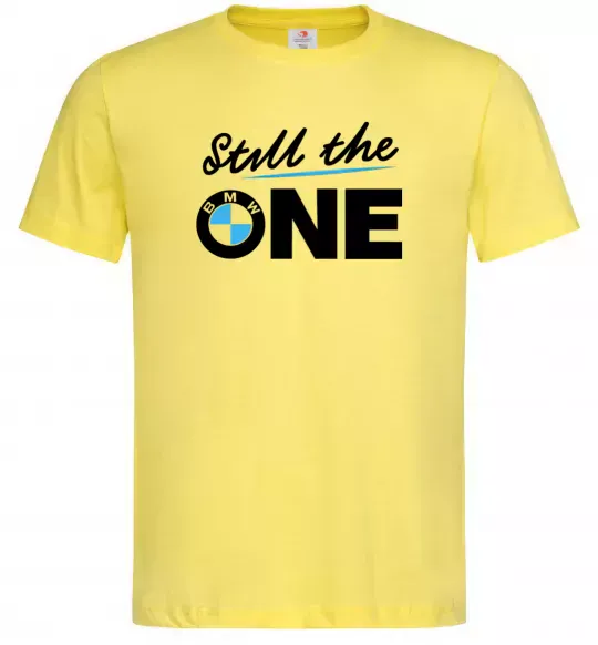 Мужская футболка The one Лимонный фото