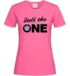 Жіноча футболка The one Яскраво-рожевий Жіноча футболка The one Яскраво-рожевий фото
